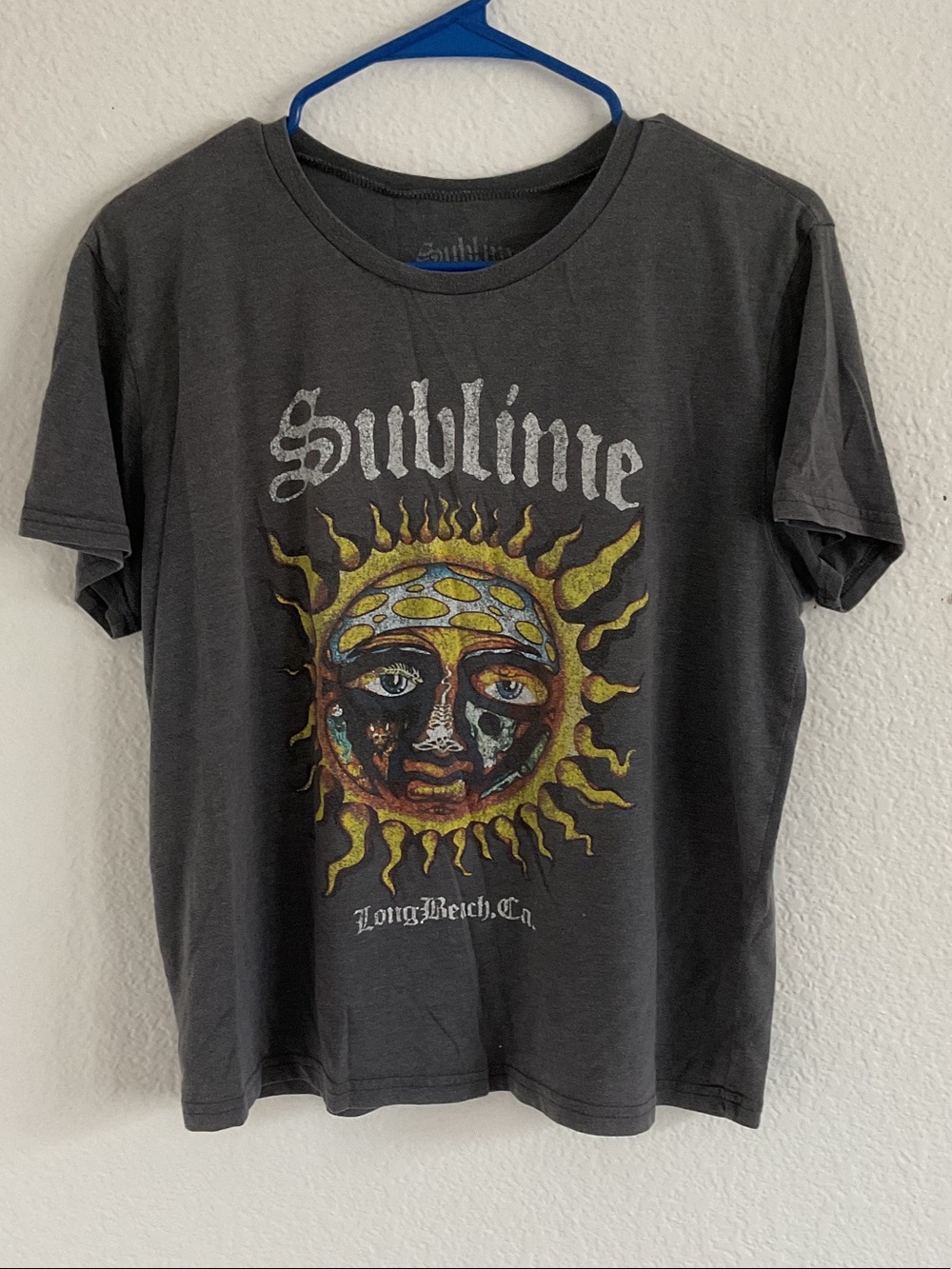 Sublime Short Sleeve Graphic Tee - Charcoal